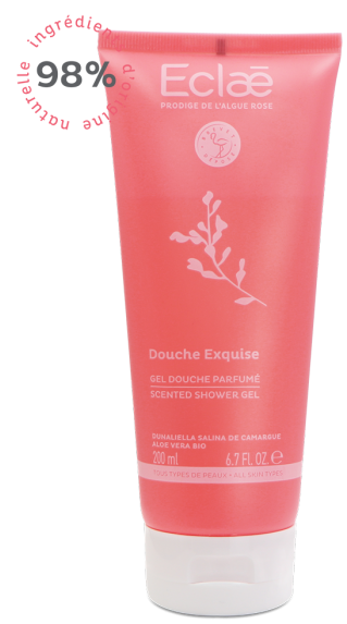 Douche exquise algue rose