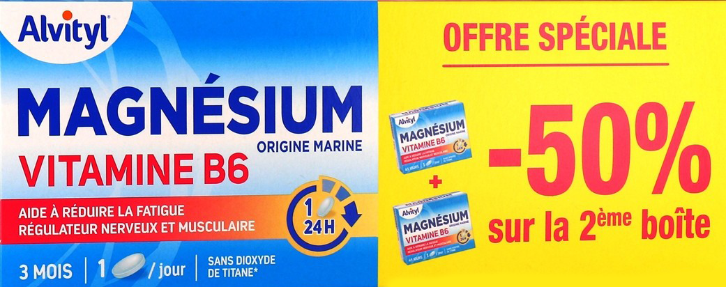 ALVITYL MAGNÉSIUM VITAMINE B6 -